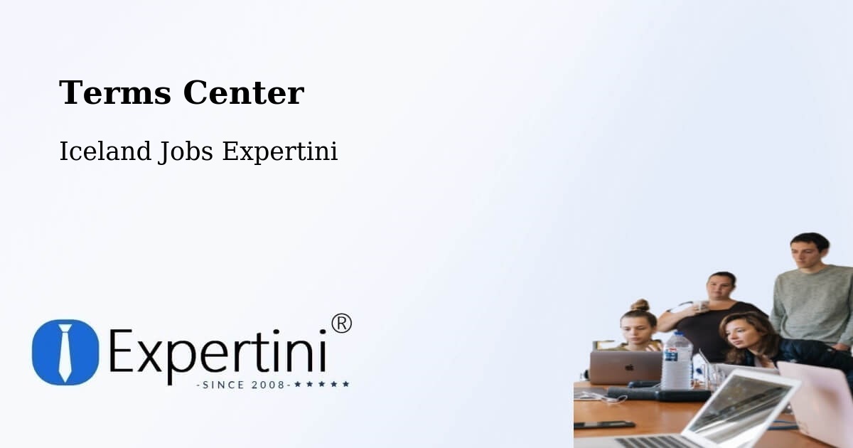 Terms of Service – Garður - Iceland Jobs Expertini